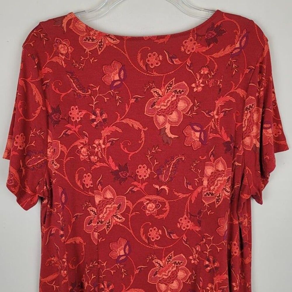 Torrid Size 2x Super Soft Button Front Seamed Top… - image 6